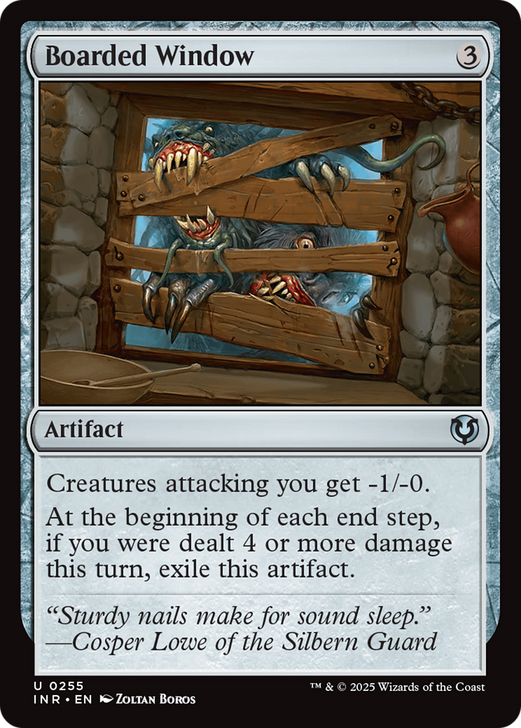 Boarded Window [Innistrad Remastered] | The Time Vault CA