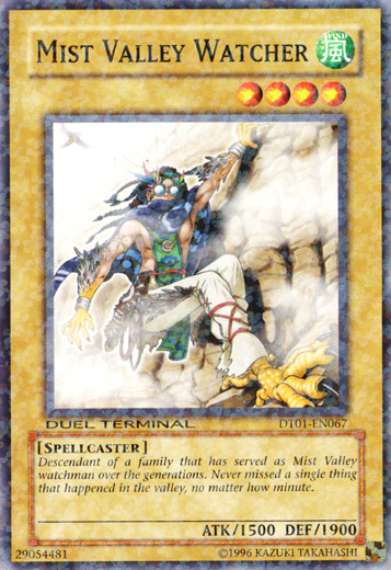 Mist Valley Watcher [DT01-EN067] Common | The Time Vault CA