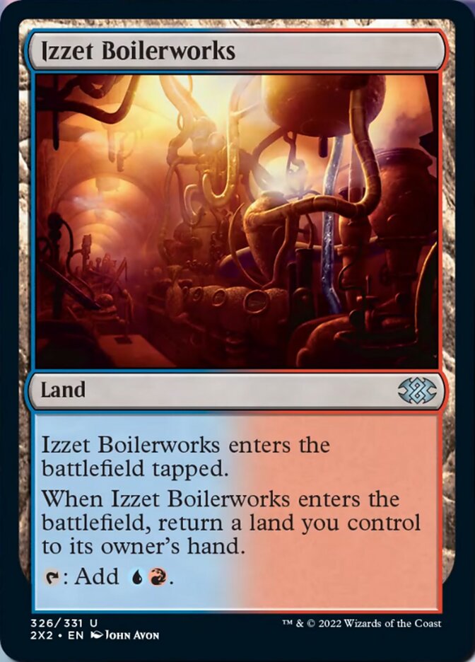 Izzet Boilerworks [Double Masters 2022] | The Time Vault CA