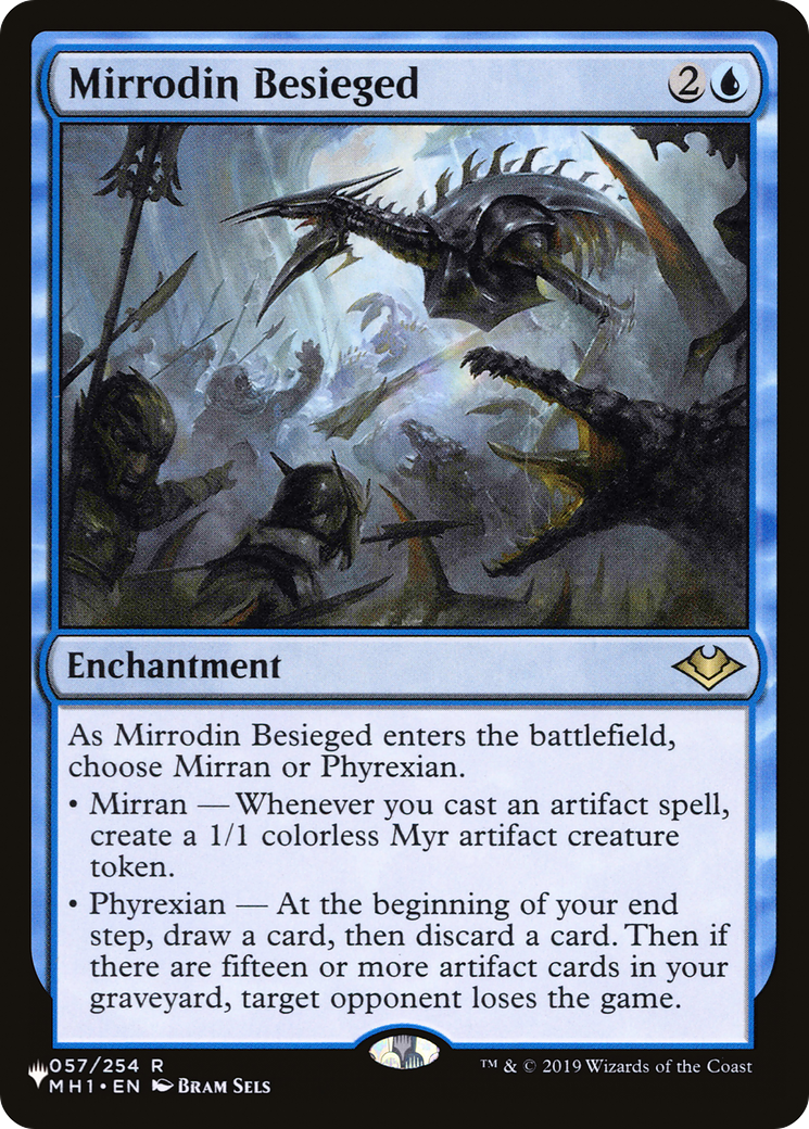 Mirrodin Besieged [The List] | The Time Vault CA