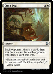 Cut a Deal [Phyrexia: All Will Be One Commander] | The Time Vault CA