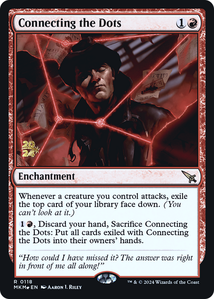 Connecting the Dots [Murders at Karlov Manor Prerelease Promos] | The Time Vault CA