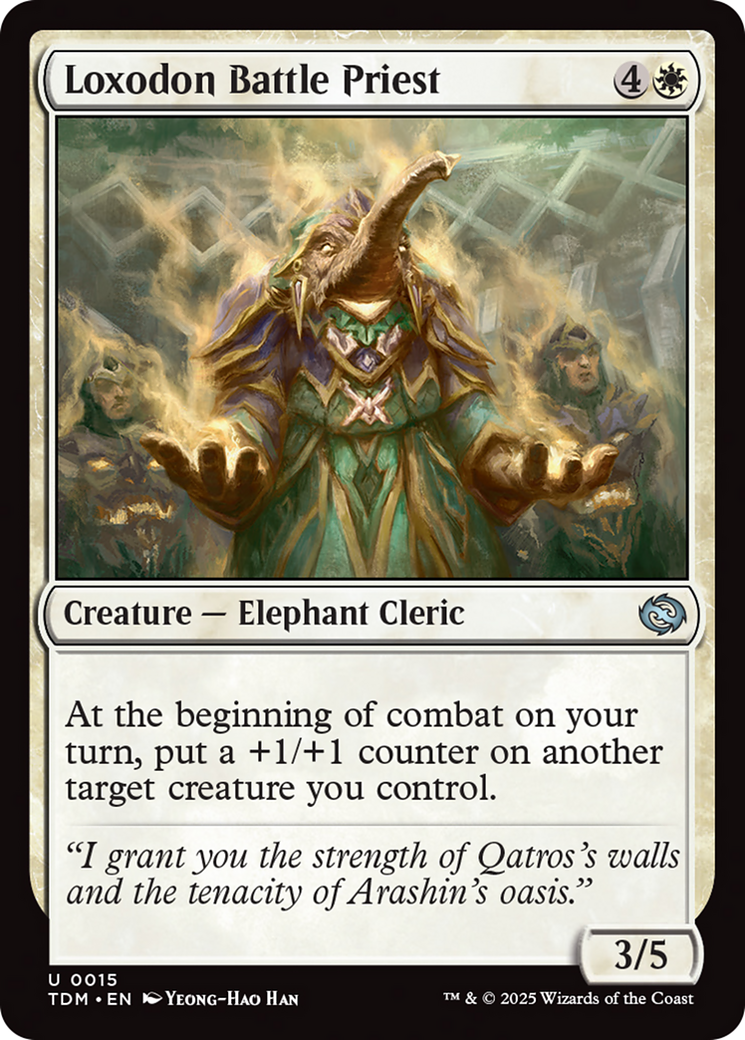 Loxodon Battle Priest [Tarkir: Dragonstorm] | The Time Vault CA