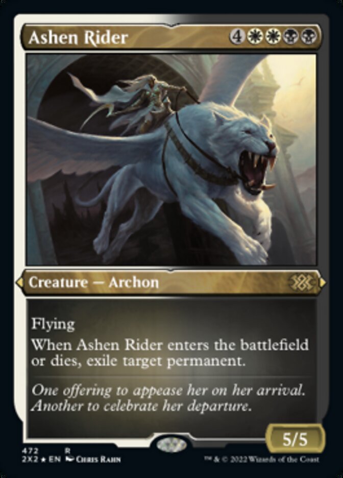 Ashen Rider (Foil Etched) [Double Masters 2022] | The Time Vault CA