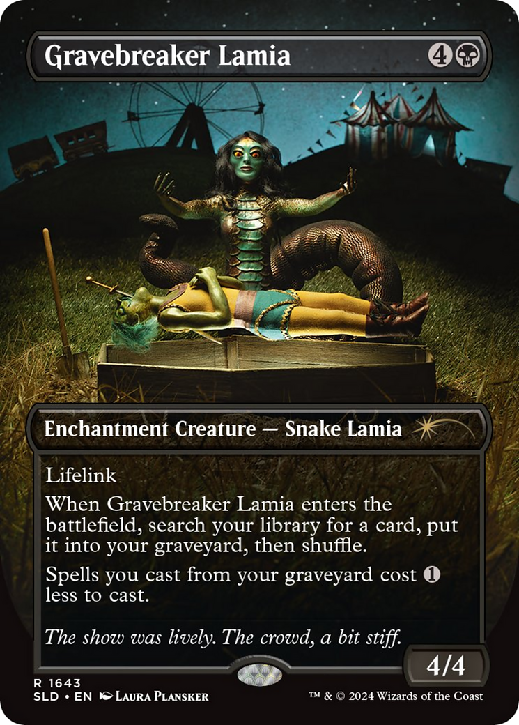 Gravebreaker Lamia (Rainbow Foil) [Secret Lair Drop Series] | The Time Vault CA