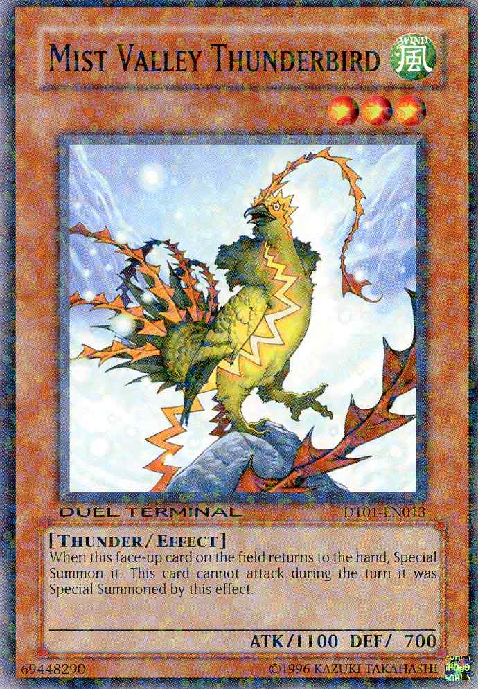 Mist Valley Thunderbird [DT01-EN013] Common | The Time Vault CA