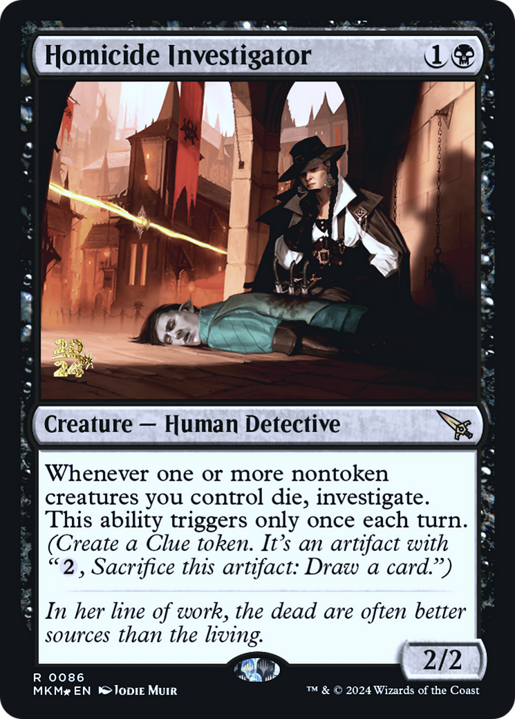 Homicide Investigator [Murders at Karlov Manor Prerelease Promos] | The Time Vault CA