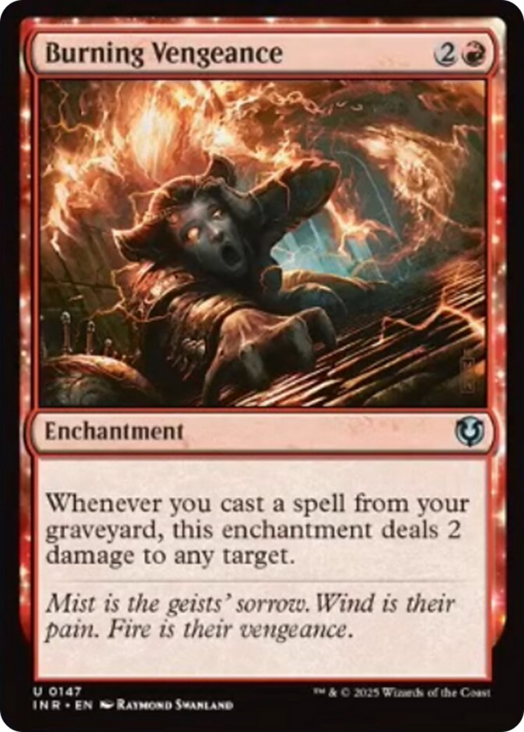 Burning Vengeance [Innistrad Remastered] | The Time Vault CA