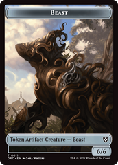 Construct // Beast (0011) Double-Sided Token [Aetherdrift Tokens] | The Time Vault CA