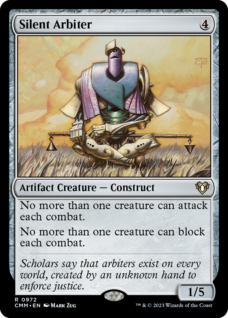 Silent Arbiter [Commander Masters] | The Time Vault CA