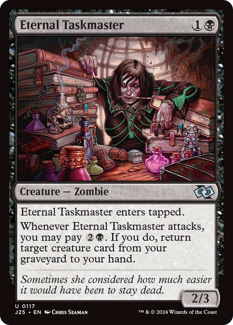 Eternal Taskmaster [Foundations Jumpstart] | The Time Vault CA