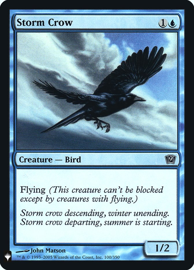 Storm Crow [Mystery Booster] | The Time Vault CA