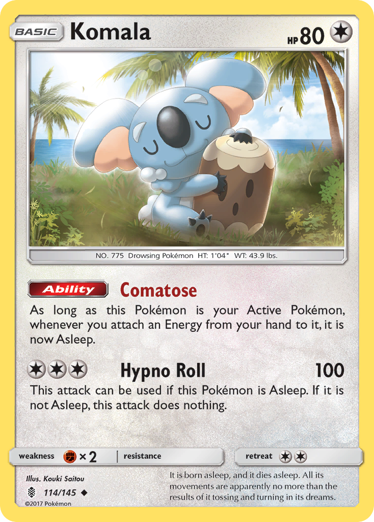 Komala (114/145) [Sun & Moon: Guardians Rising] | The Time Vault CA