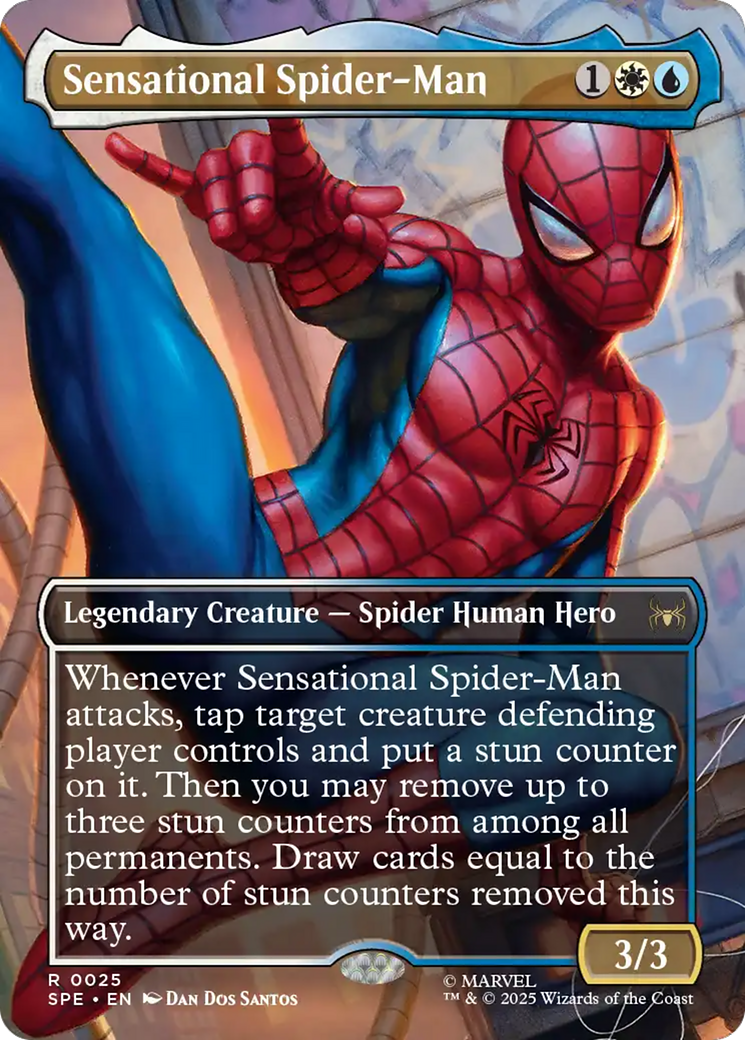 Sensational Spider-Man (Borderless) [Marvel's Spider-Man: Eternal-Legal] | The Time Vault CA