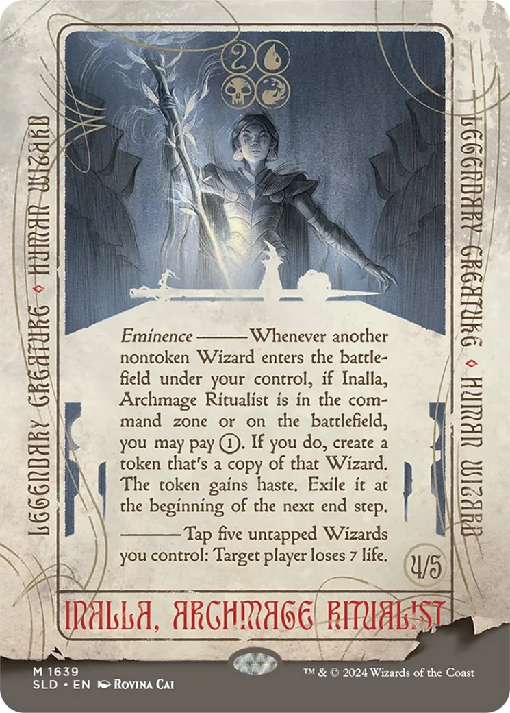 Inalla, Archmage Ritualist [Secret Lair Drop Series] | The Time Vault CA