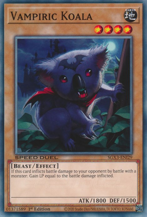Vampiric Koala [SGX3-ENI29] Common | The Time Vault CA