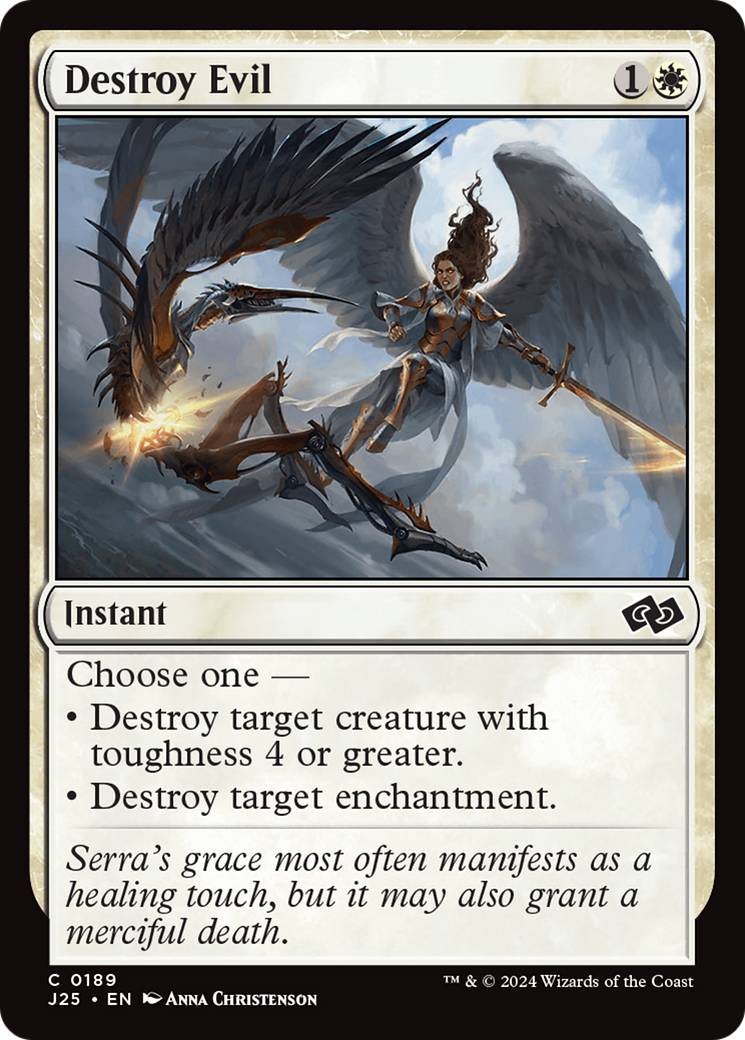 Destroy Evil [Foundations Jumpstart] | The Time Vault CA