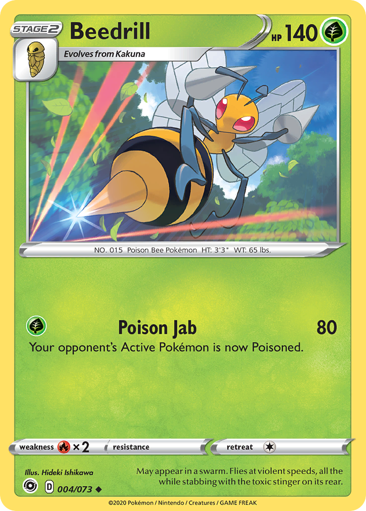 Beedrill (004/073) [Sword & Shield: Champion's Path] | The Time Vault CA