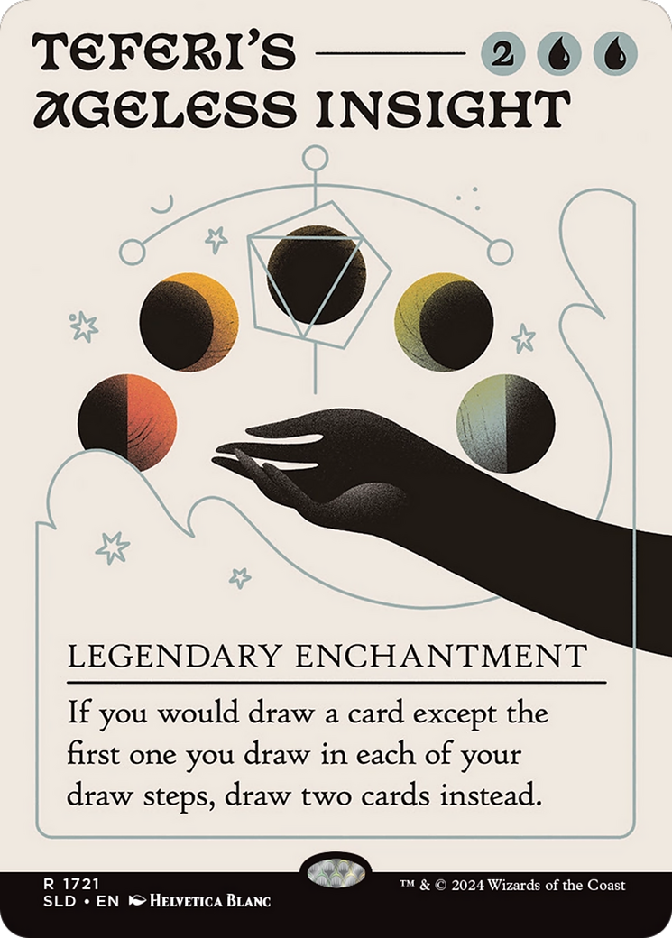 Teferi's Ageless Insight (Rainbow Foil) [Secret Lair Drop Series] | The Time Vault CA