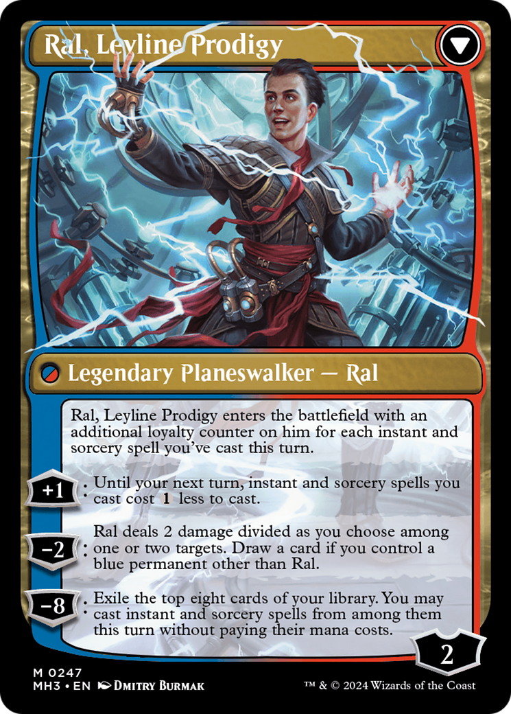 Ral, Monsoon Mage // Ral, Leyline Prodigy [Modern Horizons 3] | The Time Vault CA