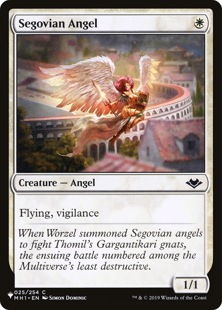 Segovian Angel [The List] | The Time Vault CA