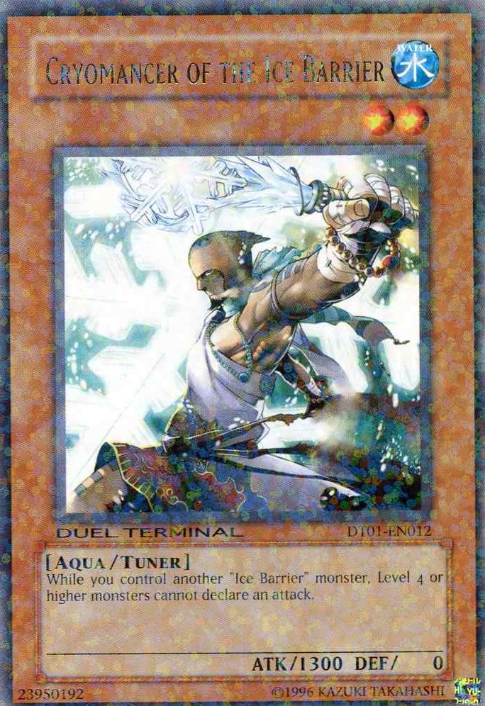 Cryomancer of the Ice Barrier [DT01-EN012] Rare | The Time Vault CA