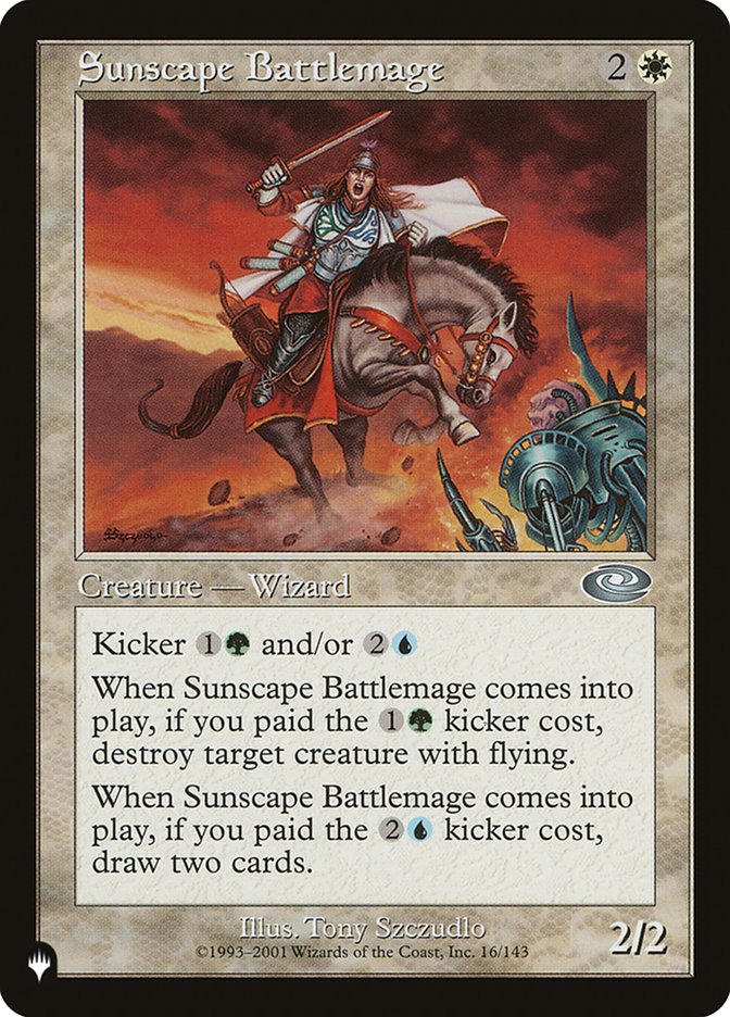 Sunscape Battlemage [The List] | The Time Vault CA