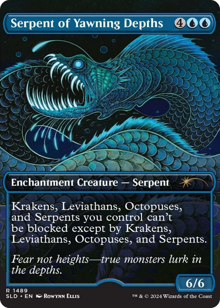 Serpent of Yawning Depths [Secret Lair Drop Series] | The Time Vault CA