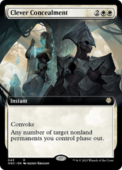 Clever Concealment (Extended Art) [Phyrexia: All Will Be One Commander] | The Time Vault CA