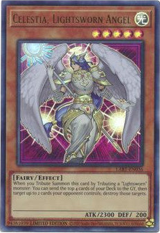 Celestia, Lightsworn Angel [LART-EN036] Ultra Rare | The Time Vault CA