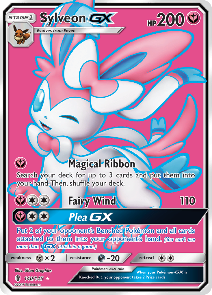 Sylveon GX (140/145) [Sun & Moon: Guardians Rising] | The Time Vault CA