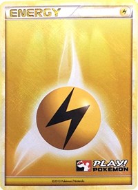 Lightning Energy (2010 Play Pokemon Promo) [League & Championship Cards] | The Time Vault CA