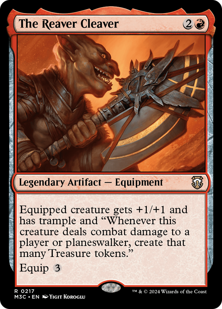 The Reaver Cleaver [Modern Horizons 3 Commander] | The Time Vault CA