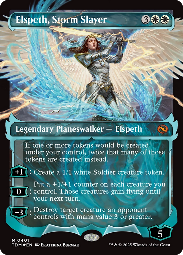 Elspeth, Storm Slayer (Showcase) [Tarkir: Dragonstorm] | The Time Vault CA