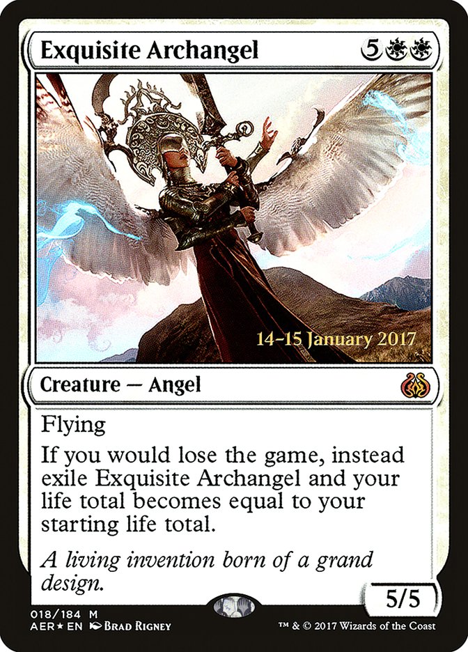 Exquisite Archangel [Aether Revolt Prerelease Promos] | The Time Vault CA