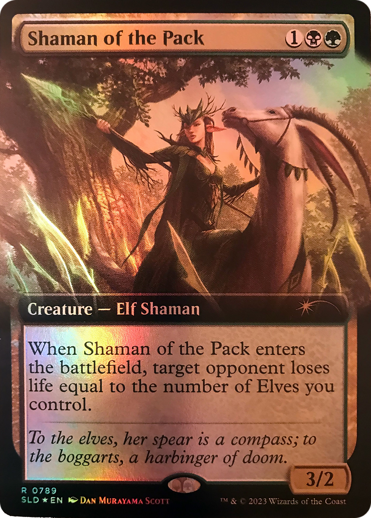 Shaman of the Pack (Extended Art) [Secret Lair Drop Series] | The Time Vault CA