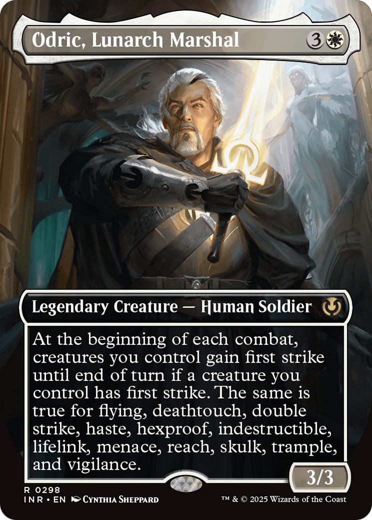 Odric, Lunarch Marshal (Borderless) [Innistrad Remastered] | The Time Vault CA