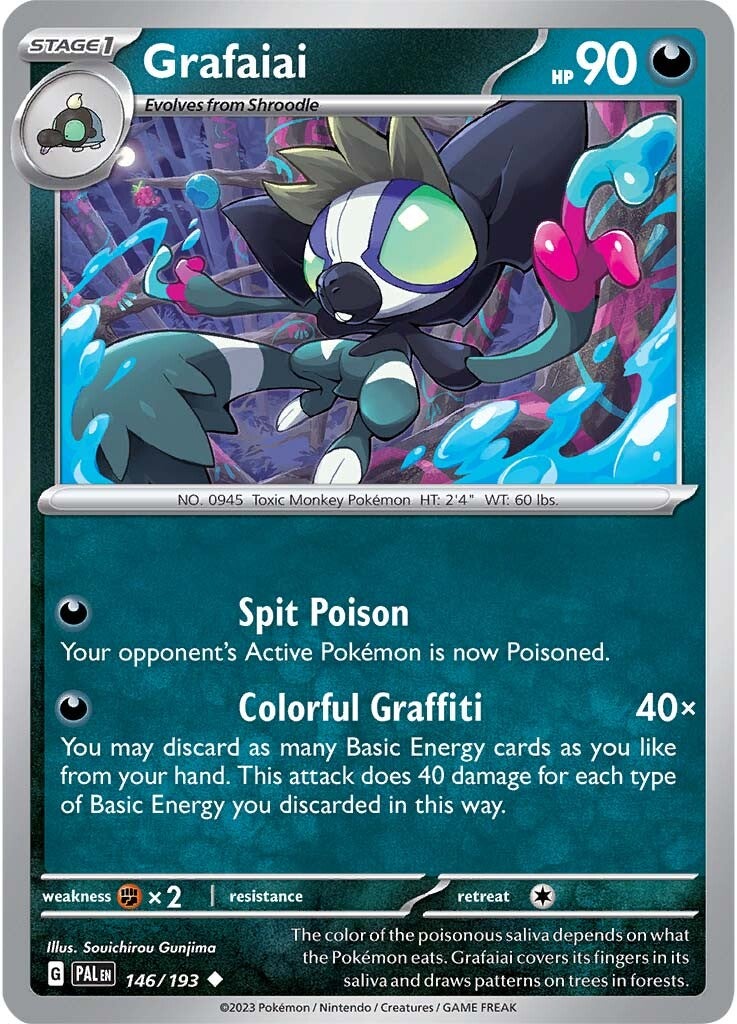 Grafaiai (146/193) [Scarlet & Violet: Paldea Evolved] | The Time Vault CA