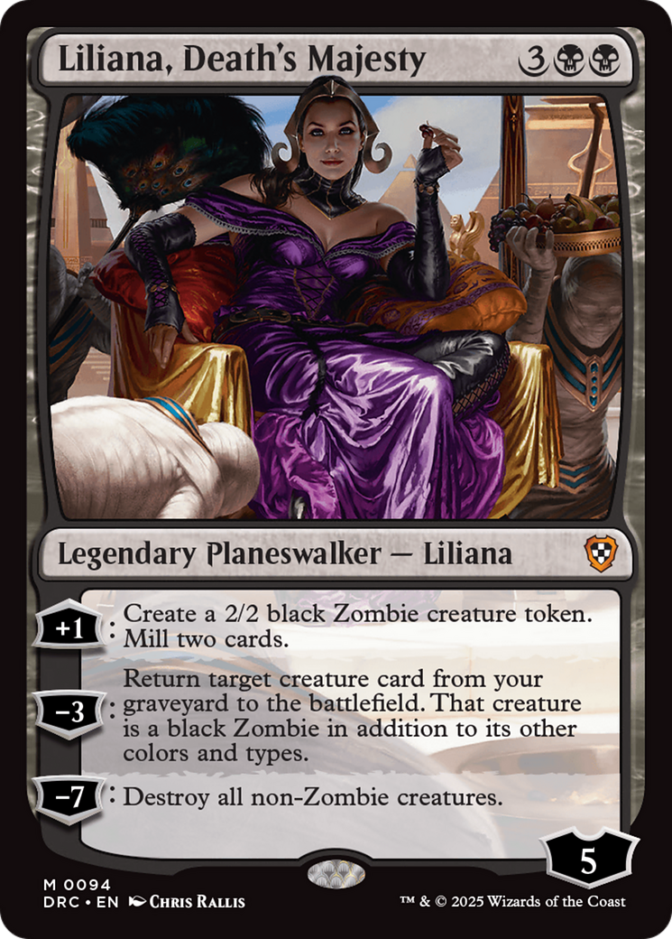 Liliana, Death's Majesty [Aetherdrift Commander] | The Time Vault CA