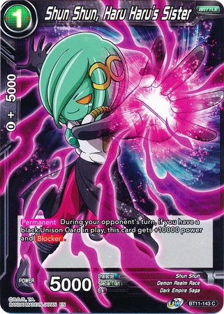 Shun Shun, Haru Haru's Sister (BT11-143) [Vermilion Bloodline 2nd Edition] | The Time Vault CA