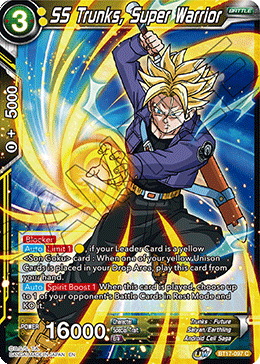 SS Trunks, Super Warrior (BT17-097) [Ultimate Squad] | The Time Vault CA