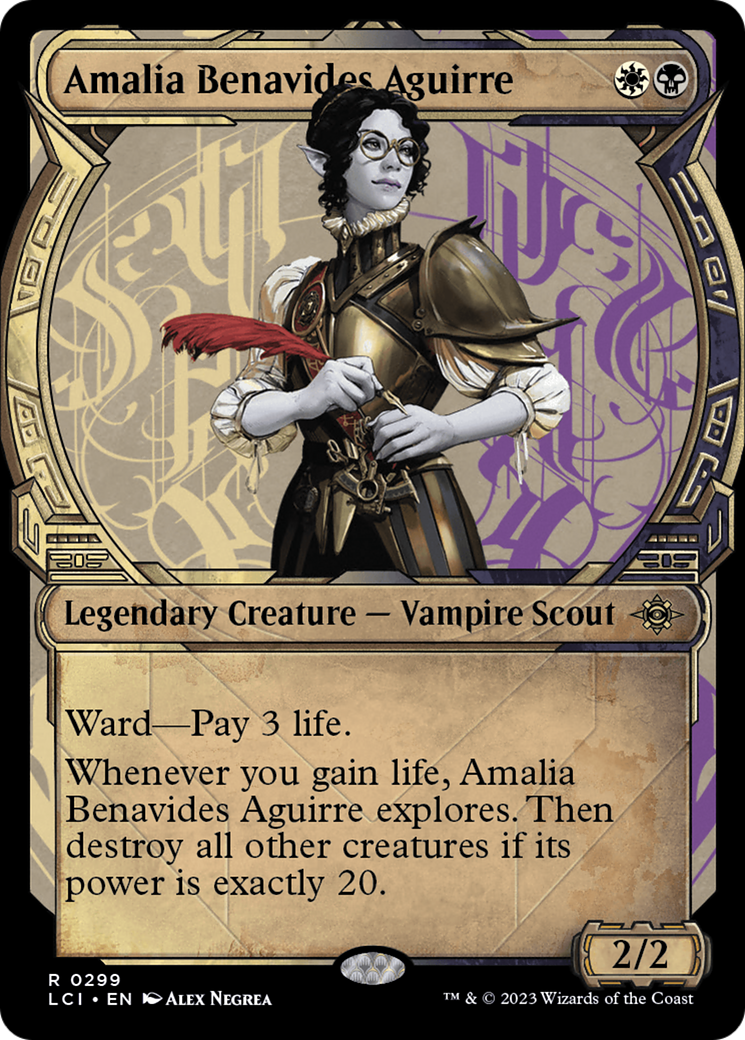 Amalia Benavides Aguirre (Showcase) [The Lost Caverns of Ixalan] | The Time Vault CA