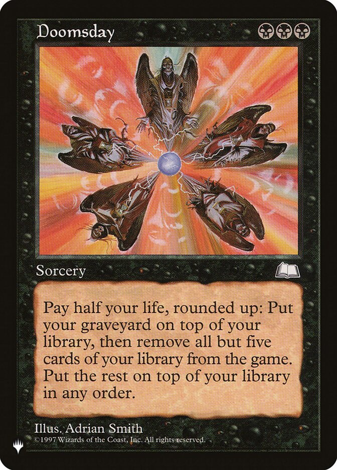 Doomsday [The List] | The Time Vault CA
