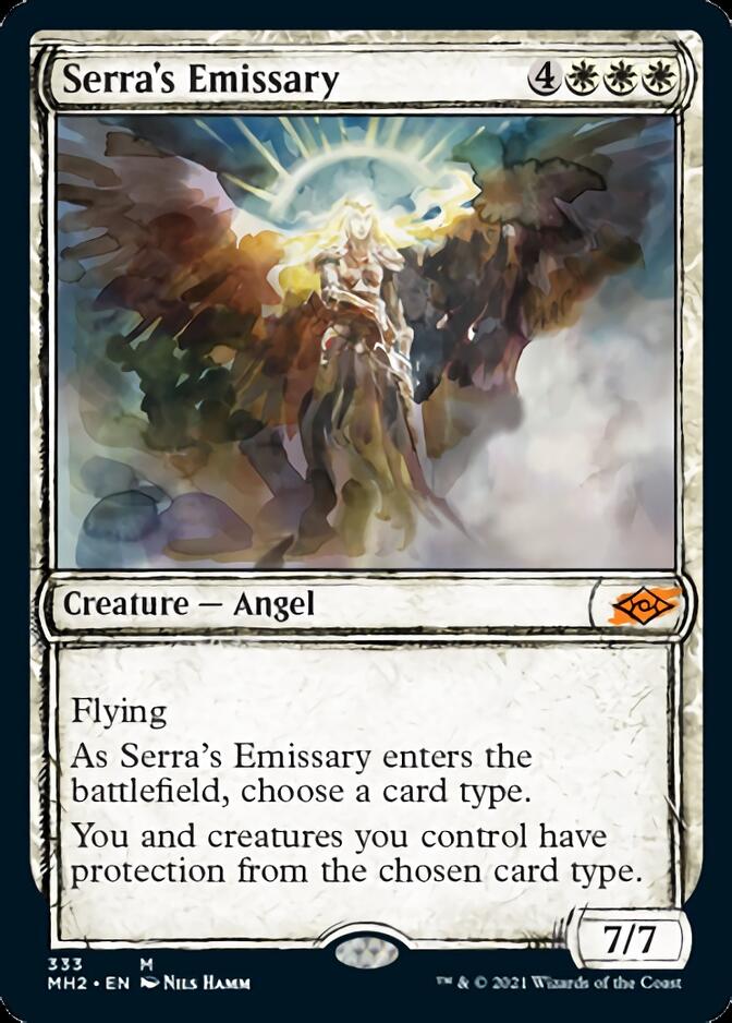 Serra's Emissary (Sketch) [Modern Horizons 2] | The Time Vault CA