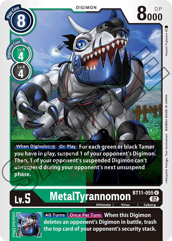 MetalTyrannomon [BT11-055] [Dimensional Phase] | The Time Vault CA