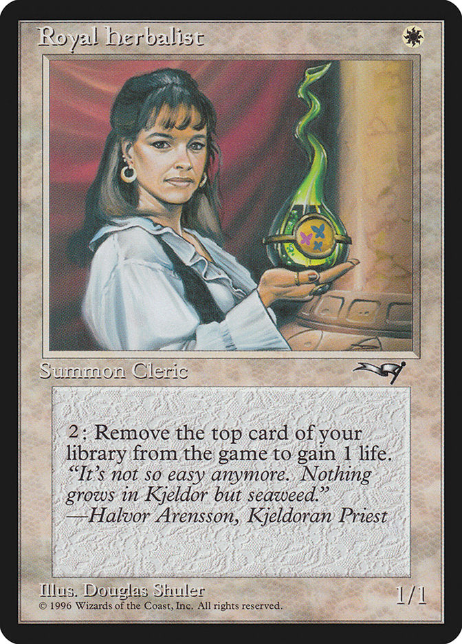 Royal Herbalist (Female) [Alliances] | The Time Vault CA