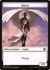 Angel // Dog Illusion Double-Sided Token [Dungeons & Dragons: Adventures in the Forgotten Realms Tokens] | The Time Vault CA