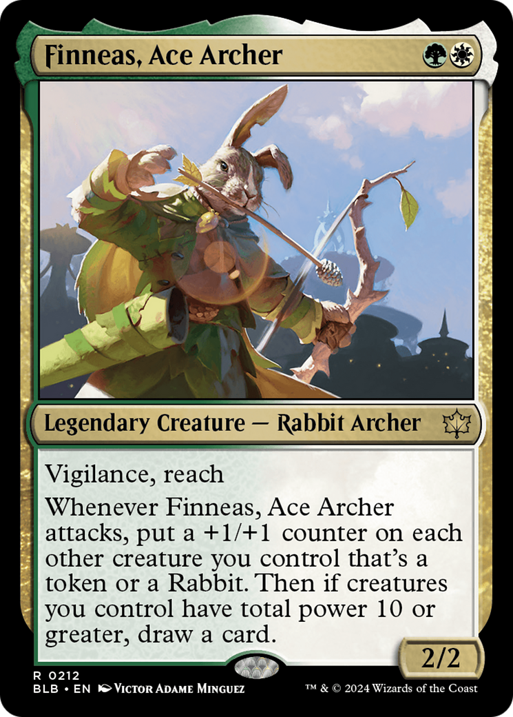 Finneas, Ace Archer [Bloomburrow] | The Time Vault CA