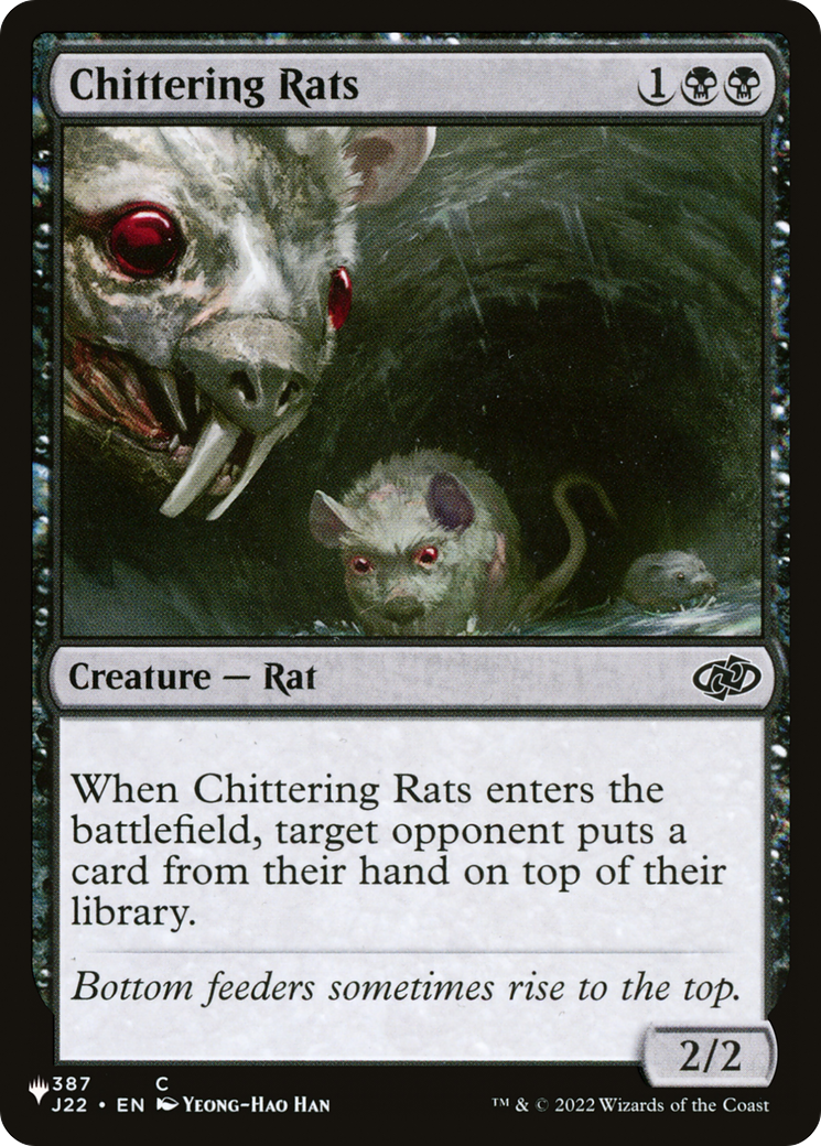 Chittering Rats [The List] | The Time Vault CA