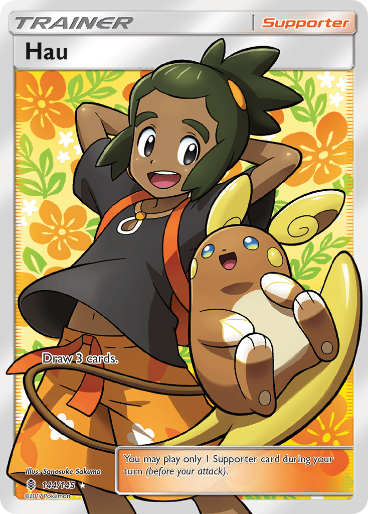 Hau (144/145) [Sun & Moon: Guardians Rising] | The Time Vault CA